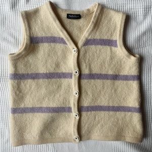 Vintage Wool Sweater Vest